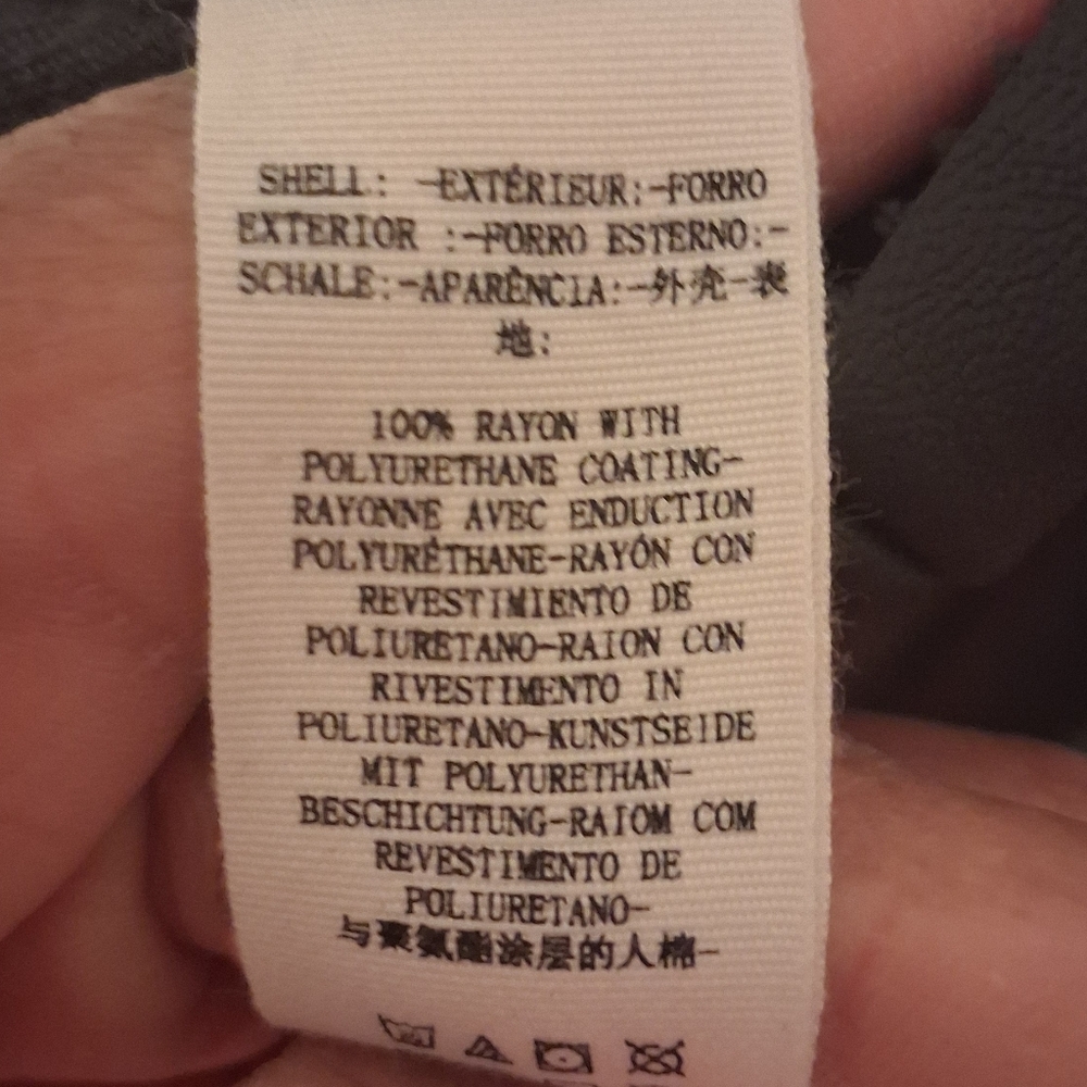 FREE PEOPLE Vegan Leather Black Mini Dress. Size Small - Picture 9 of 10